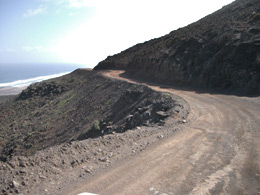 Landschaft rund um Cofete auf Fuerteventura