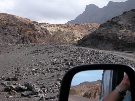 Blick auf den Strand von Cofete - Fuerteventura